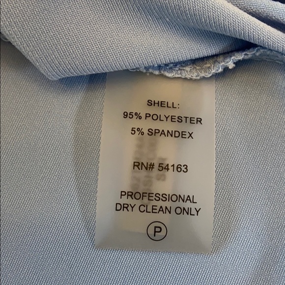 Calvin Klein drape neck sleeveless top. - Picture 3 of 3